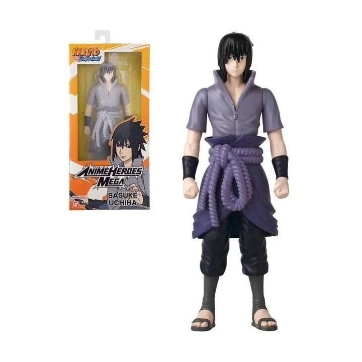 BANDAI RED Naruto: Anime Heroes Mega - Sasuke Uchiha 30cm