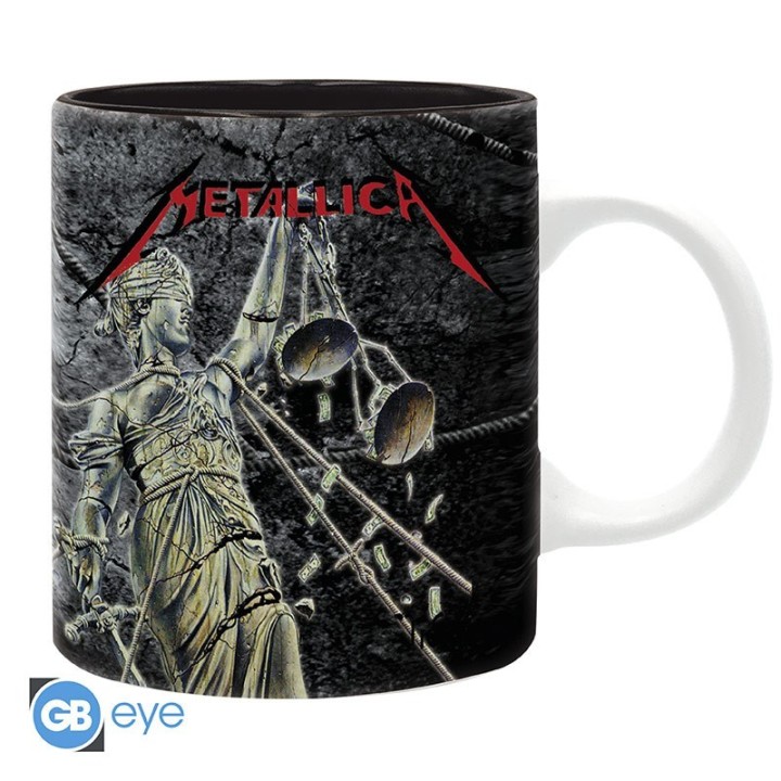 ABYSTYLE METALLICA - Tazza 320 ml: "...And Coffee For Al"