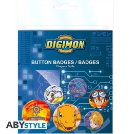 ABYSTYLE DIGIMON - Set di spille: "Tai & Matt"
