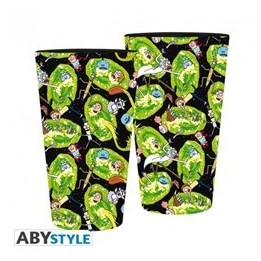 ABYSTYLE RICK & MORTY Bicchiere XXL 400 ml Portali