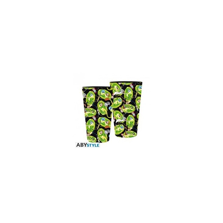 ABYSTYLE RICK & MORTY Bicchiere XXL 400 ml Portali