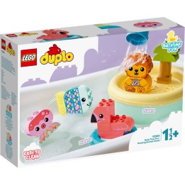 LEGO 10966 DUPLO - Ora del bagnetto: Isola degli animali galleggiante