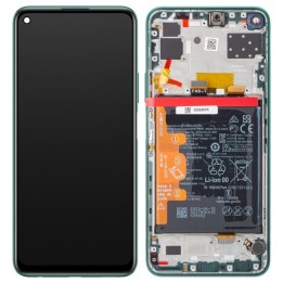 DISPLAY LCD + TOUCHSCREEN DISPLAY COMPLETO + FRAME + BATTERIA PER HUA.