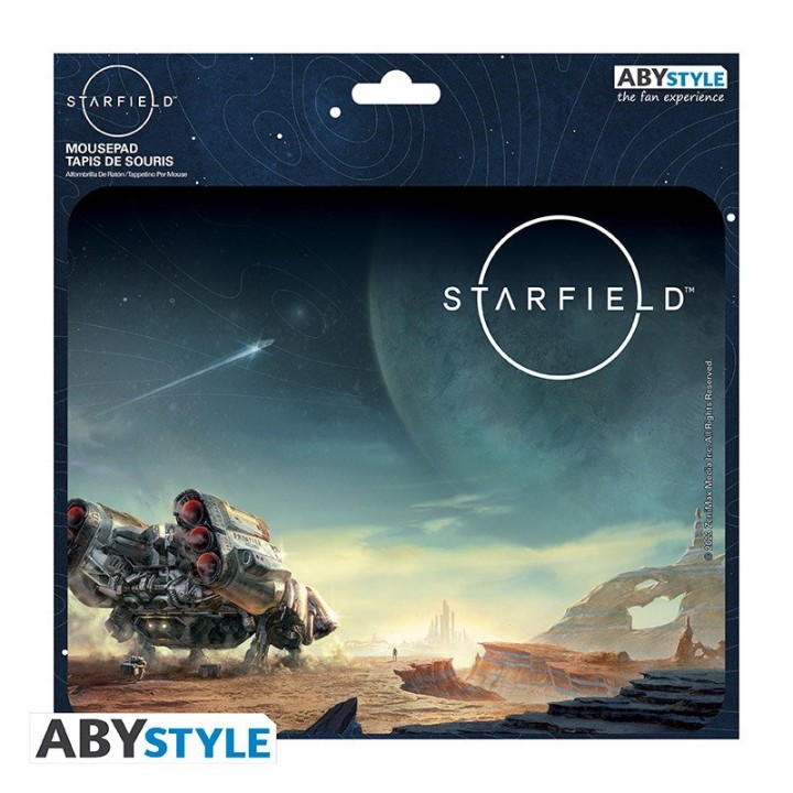 ABYSTYLE STARFIELD - Flexible Mousepad : "Landing"