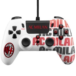 Wired Controller PS4: AC Milan White