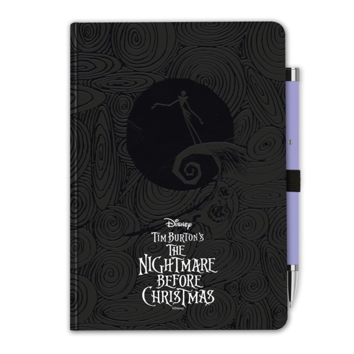 ERIK.QUADERNO PREMIUM A5 CON PENNA PROIETTORE THE NIGHTMARE BEFORE CHRISTMAS