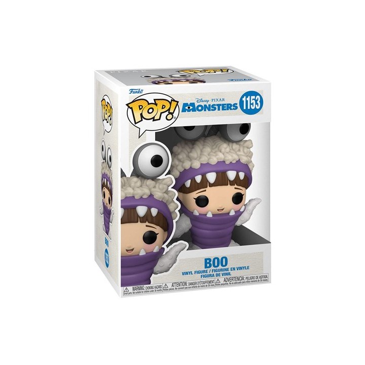 FUNKO POP Disney: Monsters & Co 20th Anniversary - 1153 Boo w/Hood Up 9 cm