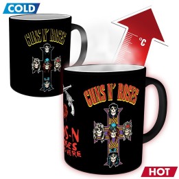 ABYSTYLE GUNS N ROSES - Tazza termosensibile 320 ml: "Cross"