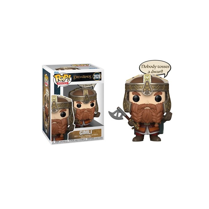 FUNKO POP Sayings Movies: The Lord Of The Ring - 2028 Gimli 9cm