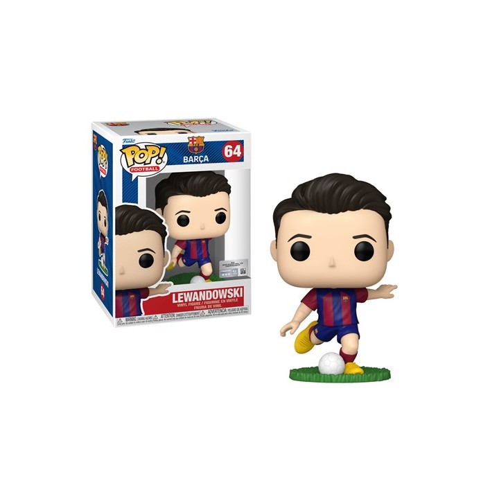 FUNKO POP Football: Barcelona - 64 Lewandowski 9 cm