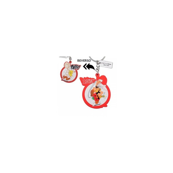 Asterix & Obelix Asterix Keychain reversibile in gomma