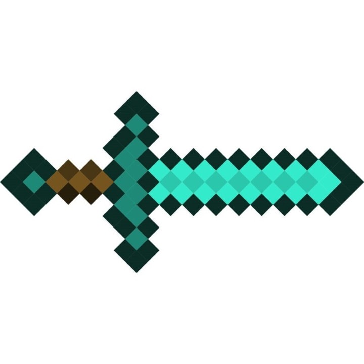 Cuscino Minecraft : Diamond Sword