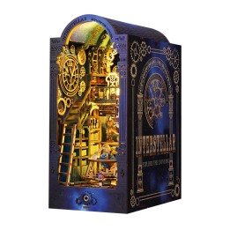 Book Nook Ludistri – Explore the Universe (18 × 15.7 × 27.5 cm) with motion and music