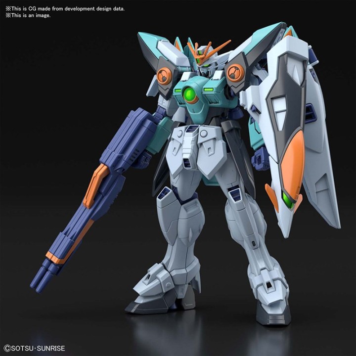BANDAI HG GUNDAM WING SKY ZERO 1/144 13cm