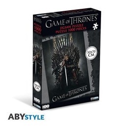 ABYSTYLE GAME OF THRONES - Jigsaw puzzle 1000 pieces - Iron throne