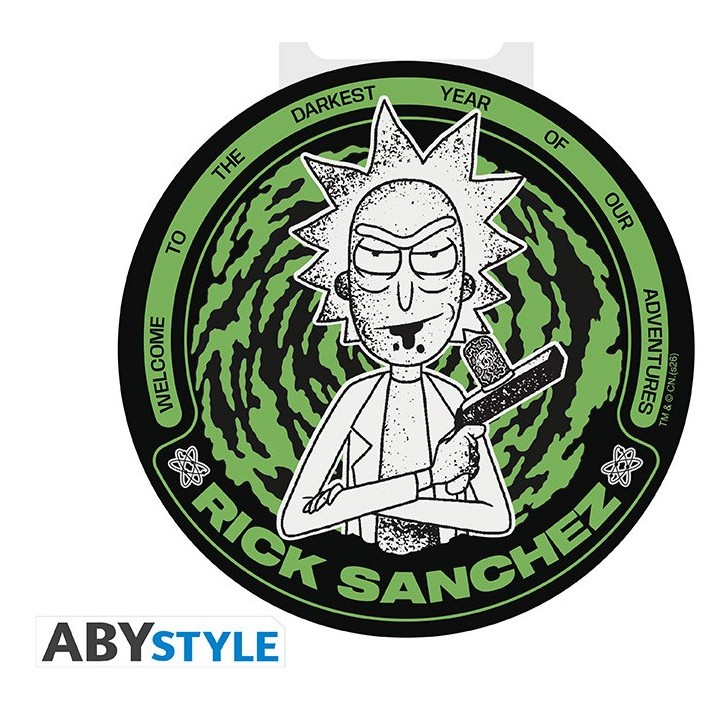 ABYSTYLE RICK AND MORTY - Ceramic Coasters "Rick Sanchez"
