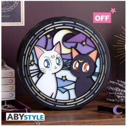 ABYSTYLE - SAILOR MOON - Lamp - Luna & Artemis