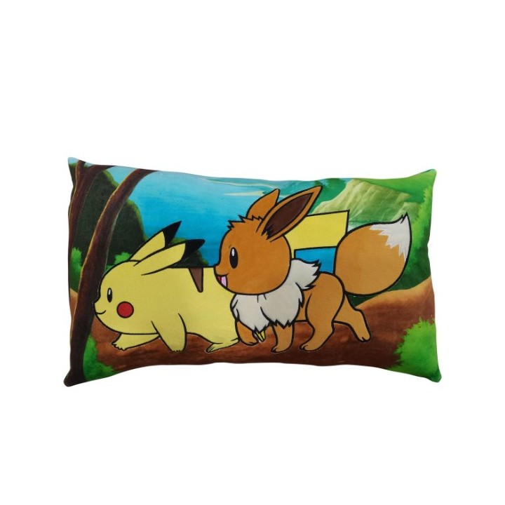 POKEMON - Cuscino: Pikachu & Eevee 60cm