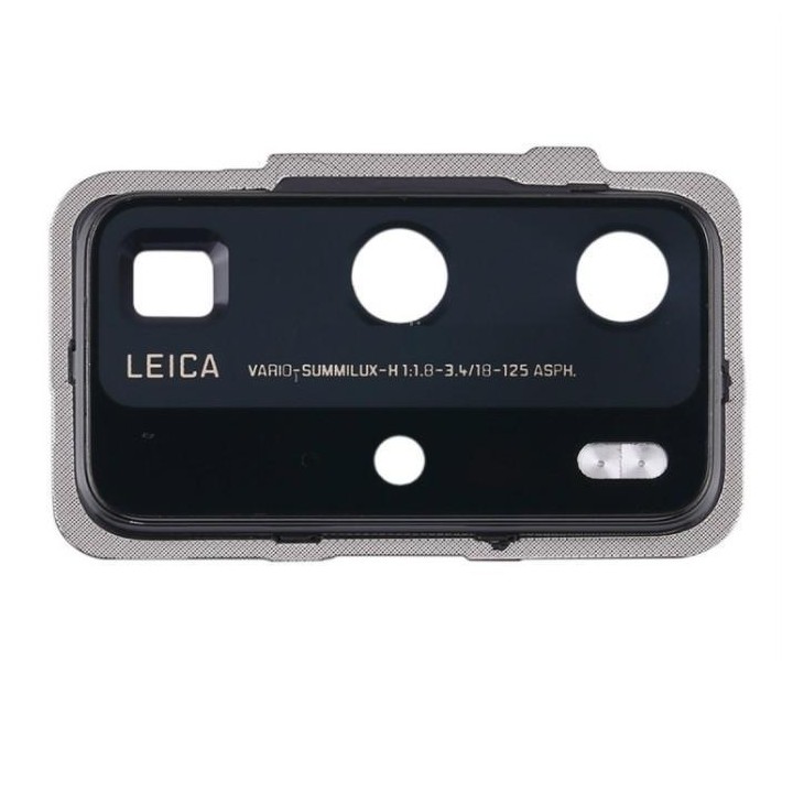 SUPPORTO CAMERA PER HUAWEI P40 PRO ELS-NX9 ELS-N04 NERO