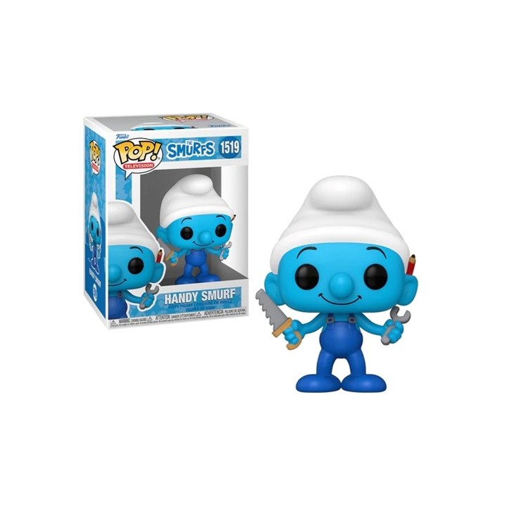 FUNKO POP Smurfs - 1519 Handy Smurf 9 cm