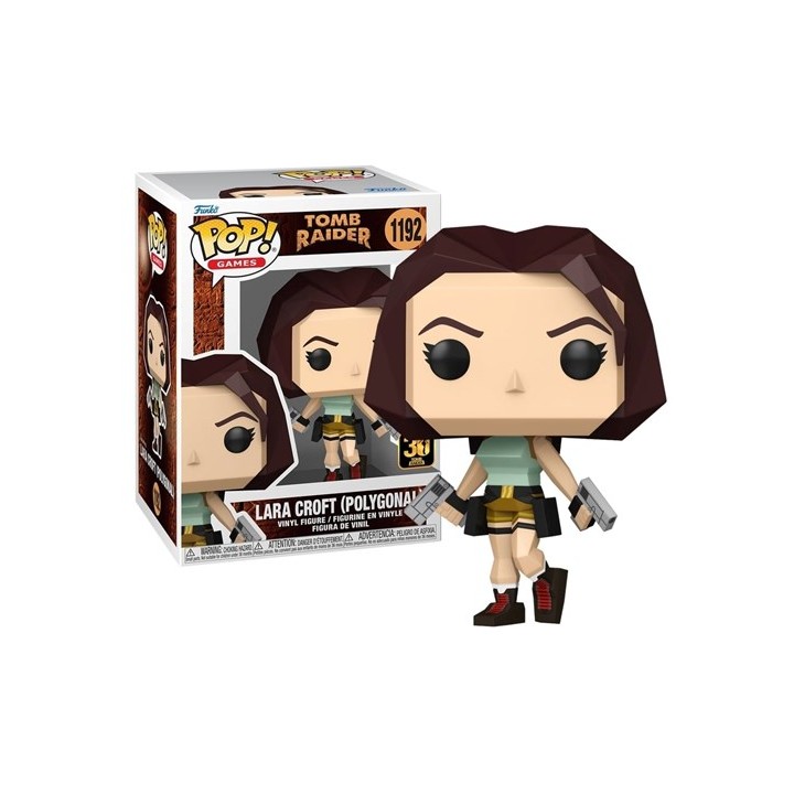 FUNKO POP Games: Tomb Raider- Lara Croft Polygon 9cm