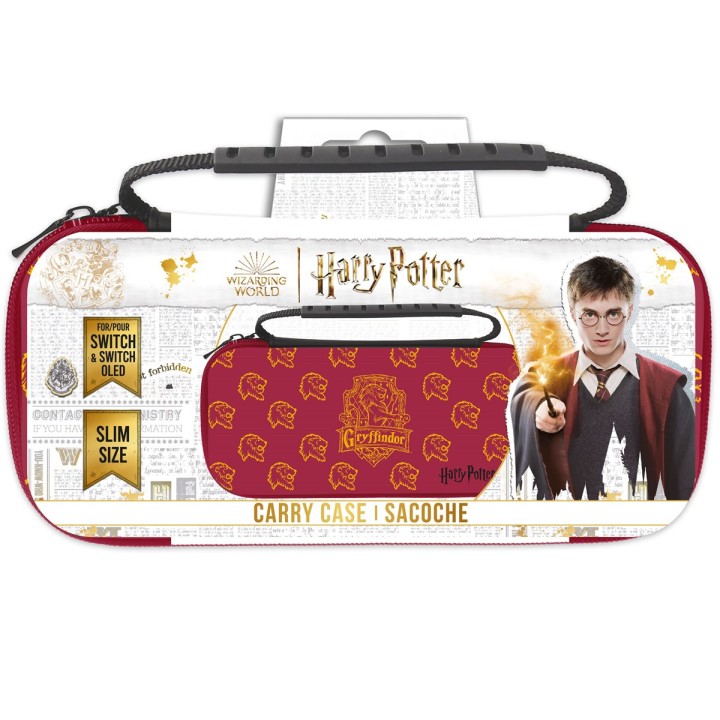 FREAKS AND GEEKS Harry Potter - Slim Case for Switch and Switch Oled - Red - Gryffindor