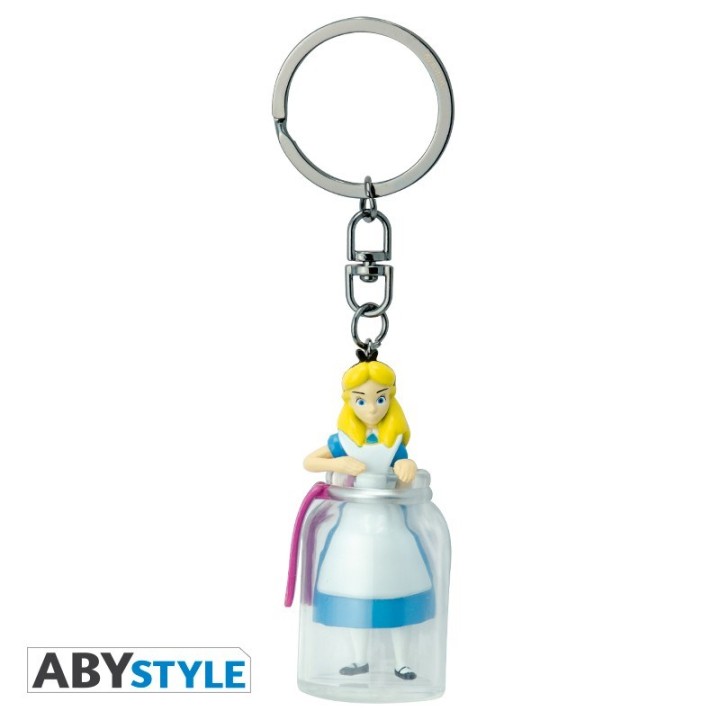 ABYSTYLE DISNEY: ALICE IN WONDERLAND - ALICE IN BOTTLE - PORTACHIAVI 3D
