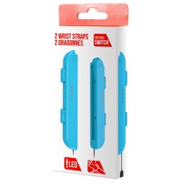 Pair of Joy-Con Hand Wrist Straps Blue
