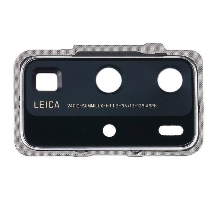 SUPPORTO CAMERA PER HUAWEI P40 PRO ELS-NX9 ELS-N04 BIANCO