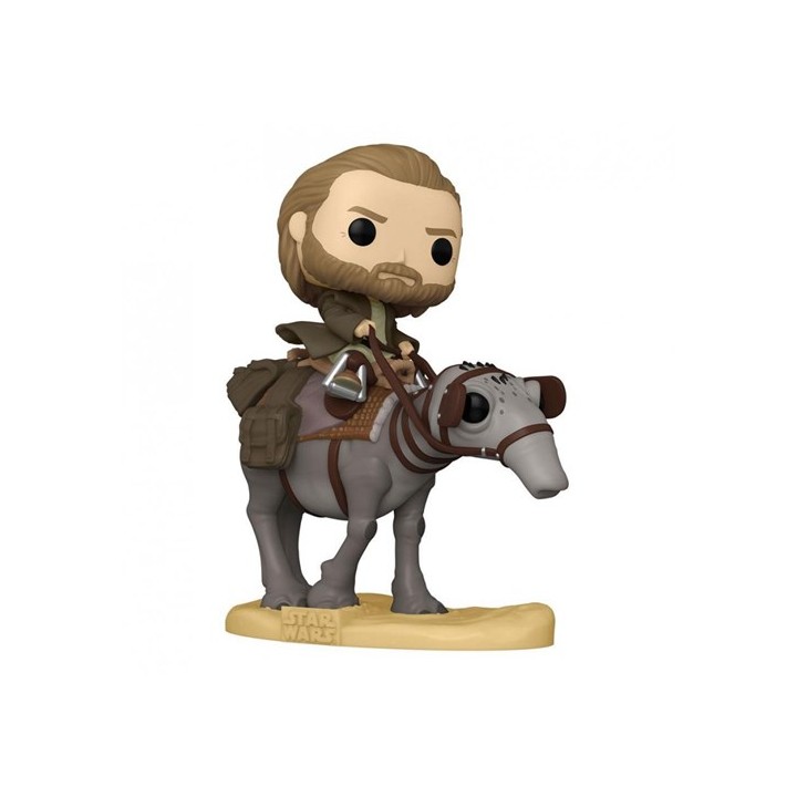 FUNKO POP Star Wars: Obi-Wan Kenobi Deluxe - 459 Ben Kenobi on Eopie (DAMAGED BOX)