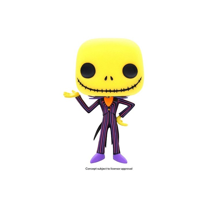 FUNKO POP Disney: Nightmare Before Christmas - 15 Jack Skellington (Blacklight) 9 cm