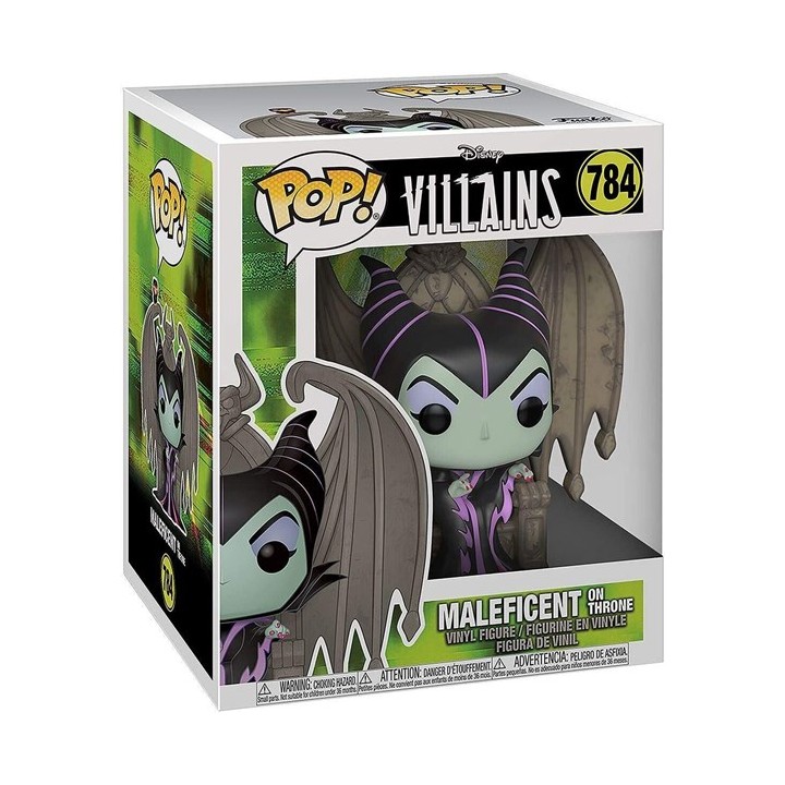 FUNKO POP Disney: Deluxe Villains - 784 Maleficent In Throne 15 cm (DAMAGED BOX)