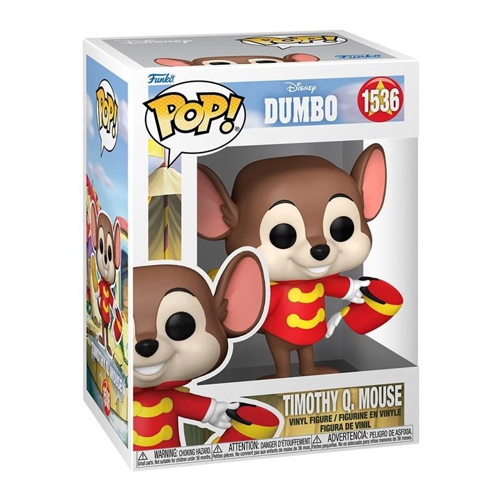 FUNKO POP Disney: Dumbo S3– Timothy Q.Mouse 9 cm