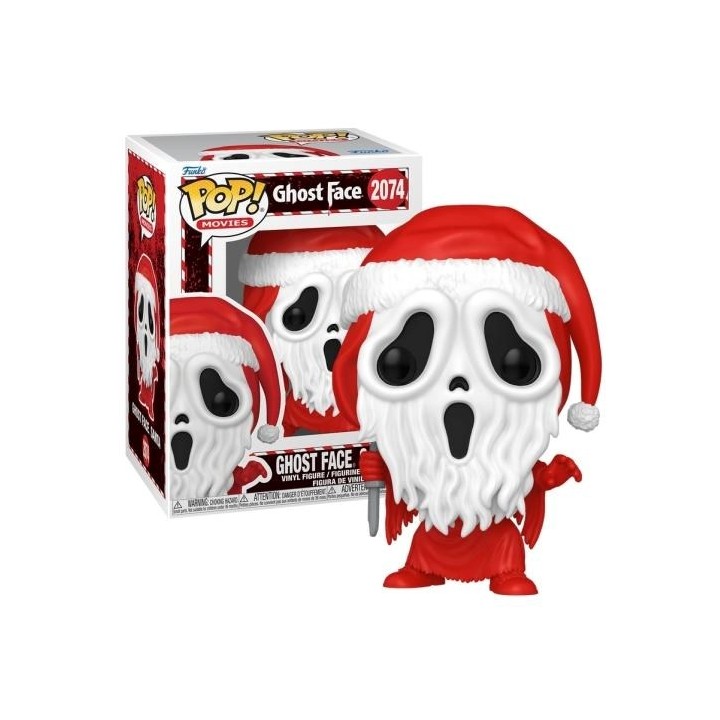 FUNKO POP Movies: Holiday Ghost Face - 2074 Ghost Face Santa 9cm