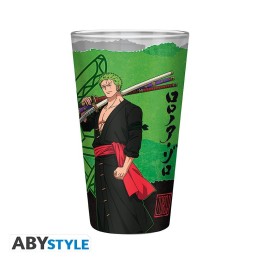 ABYSTYLE ONE PIECE - Bicchiere 400 ml: "Zoro"
