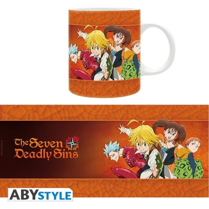 ABYSTYLE THE SEVEN DEADLY SINS - Tazza 320 ml : "Sins "