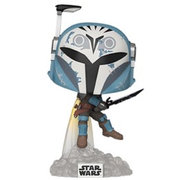 FUNKO POP Star Wars: Mandalorian -714 Bo-Katan with Darksaber​ and Jet Pack 9 cm