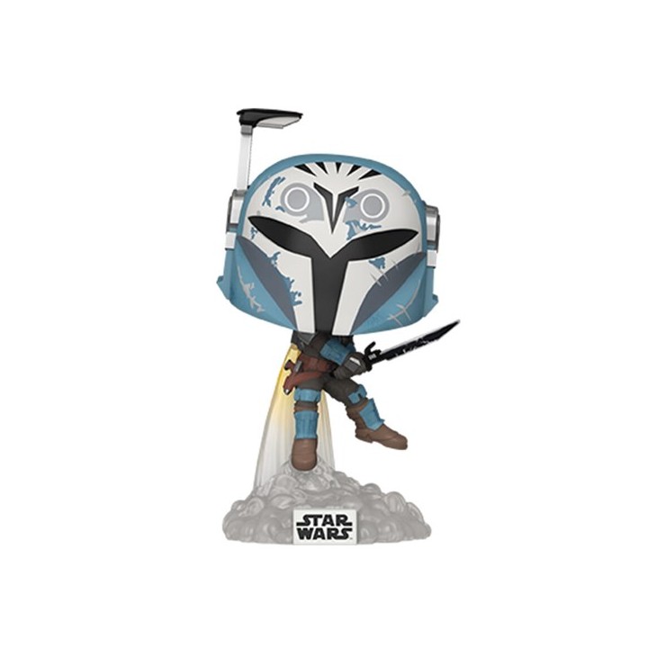 FUNKO POP Star Wars: Mandalorian -714 Bo-Katan with Darksaber​ and Jet Pack 9 cm