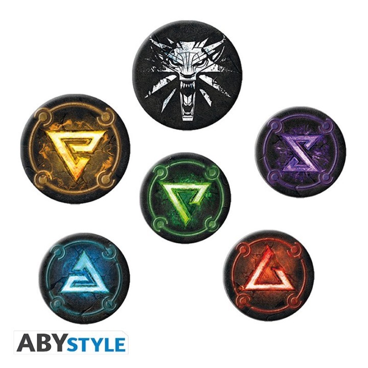 ABYSTYLE THE WITCHER - Set Spille: "Signs"
