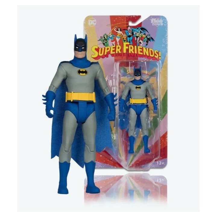 McFarlane Toys 109176 Dc Restro Super Friends Serie 1 Batman Af