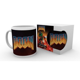 ABYSTYLE DOOM - Tazza 320 ml : " Doom Classic Logo"