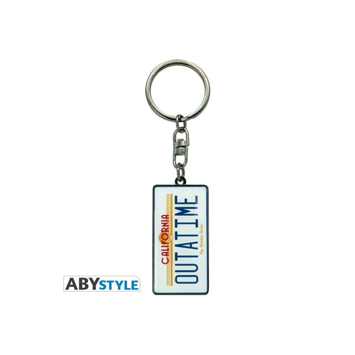 ABYSTYLE BACK TO THE FUTURE - Portachiavi: "OUTATIME"