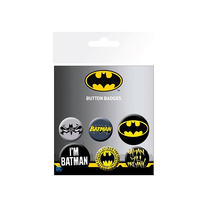 ABYSTYLE DC COMICS - Set 6 spille: Batman Comics