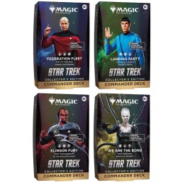 Magic: The Gathering - Star Trek Collector's Commander Display (4 maz.
