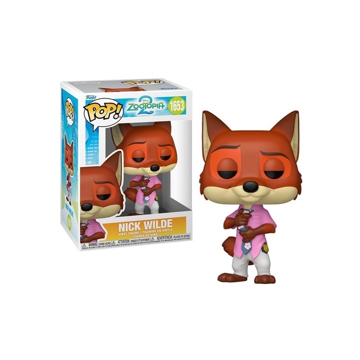 FUNKO POP Disney: Zootropolis 2 - 1653 Nick Wilde 9cm