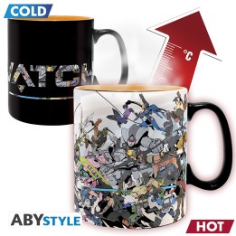ABYSTYLE OVERWATCH - Tazza termosensibile 460 ml: "Heroes"