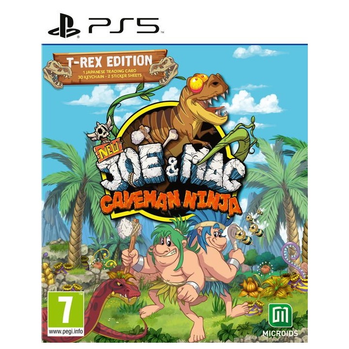 New Joe & Mac - Caveman Ninja - T-Rex Edition
