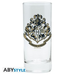 ABYSTYLE HARRY POTTER - SET DUE BICCHIERI IN VETRO - EMBLEMA HOGWARTS