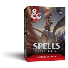 Dungeons & Dragons - Reference Cards: Spells (Levels 4-5) - ENG 🇬🇧