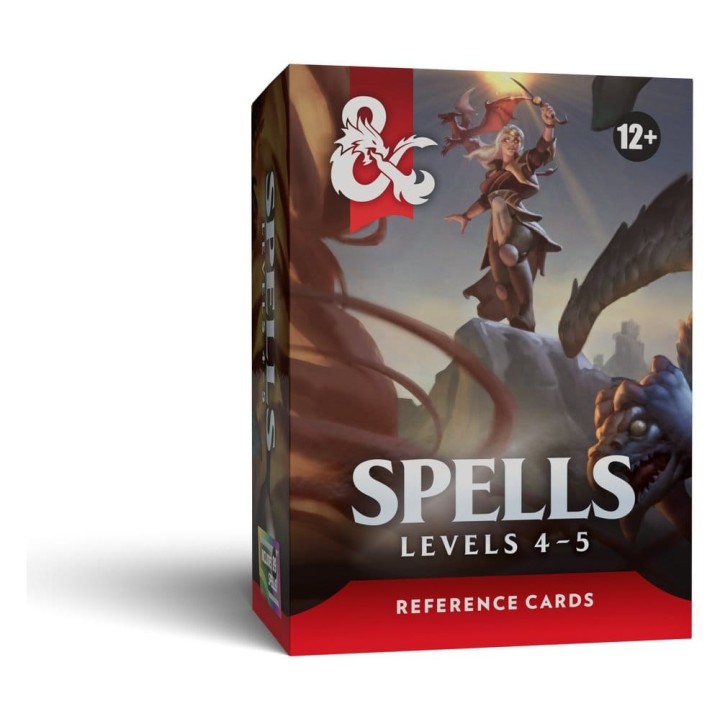 Dungeons & Dragons - Reference Cards: Spells (Levels 4-5) - ENG 🇬🇧